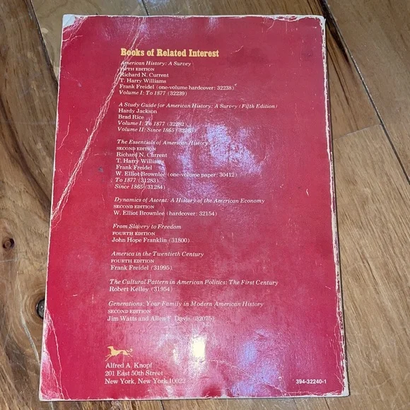 American History: A Survey Volume II: Since 1865 - Picture 3 of 6